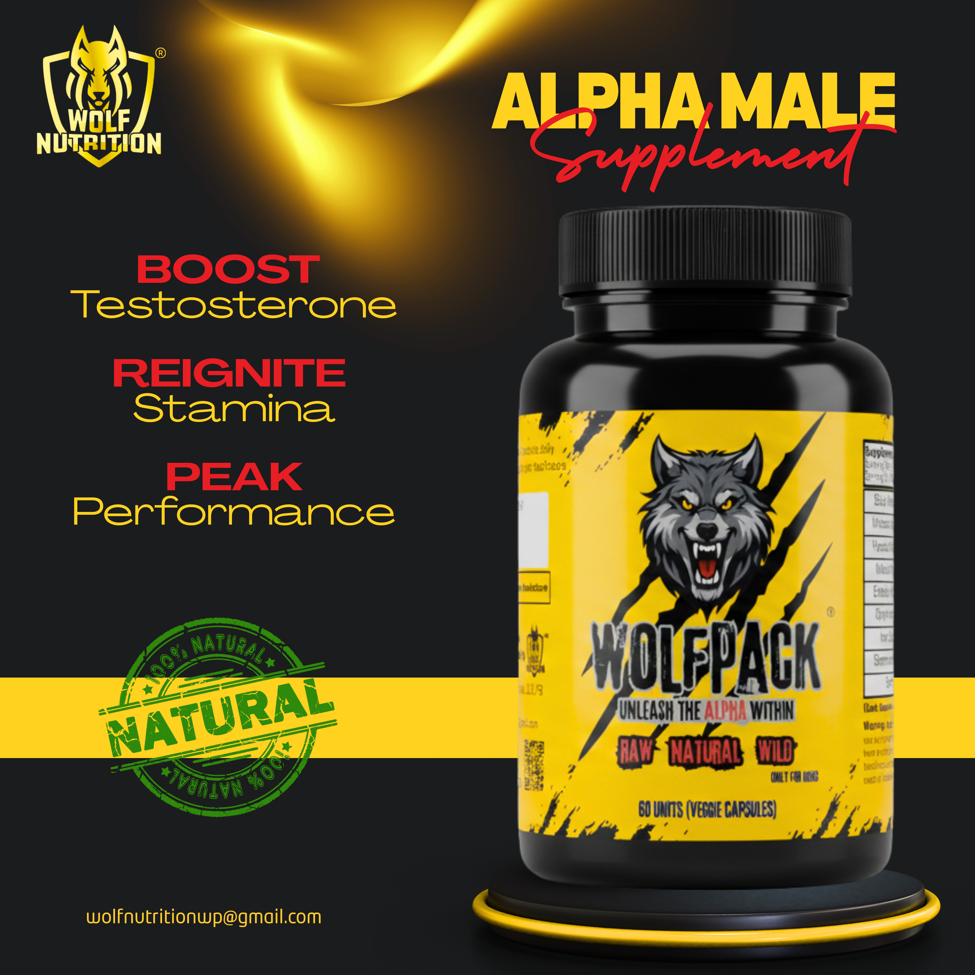 Wolfpack - Unleash The Alpha Within (60 Units)
